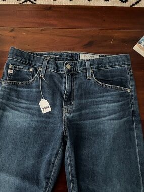 Dark Wash Classic Straight Jeans